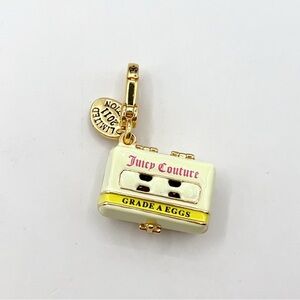 Juicy Couture egg carton charm